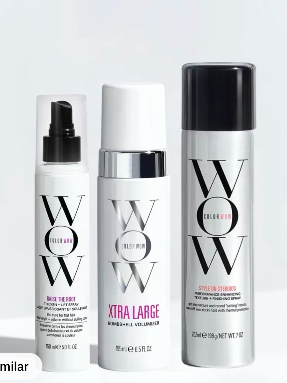 Color WOW Xtra Large Bombshell Volumizer Spray - White